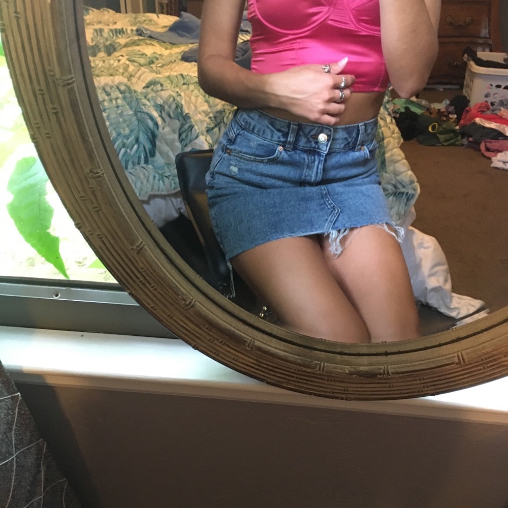 Jean skirt